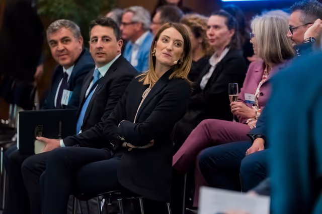 Fotografija 6: Roberta METSOLA, EP President participates at the Euractiv Event
