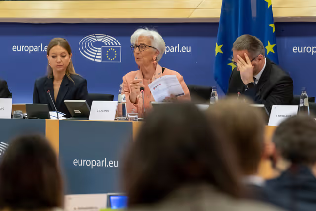 Fotogrāfija 8: Monetary Dialogue with Christine Lagarde, President of the European Central Bank