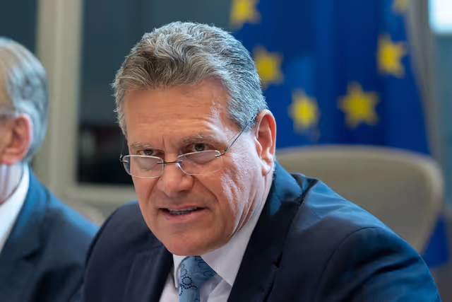 Billede 14: INTA - Exchange of views with Maroš Šefčovič, Commissioner for Trade and Economic Security, Interinstitutional Relations and Transparency