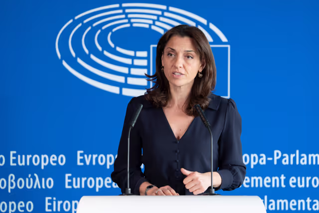 Photo 14 : HOUS - Affordable Housing - addressing the housing crisis in the European Union - Press point