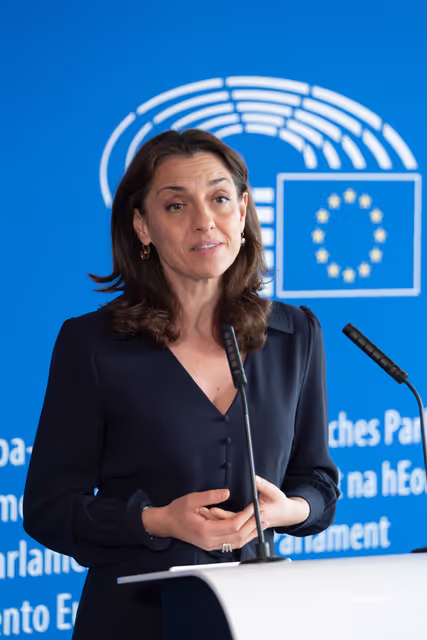 Photo 10 : HOUS - Affordable Housing - addressing the housing crisis in the European Union - Press point