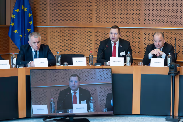 Nuotrauka 15: Study visit for Members of the Parliamentary Assembly of Bosnia and Herzegovina .