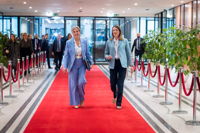 Fotografia 5: Roberta METSOLA, EP President meets with SOPHIE, Duchess of Edinburgh