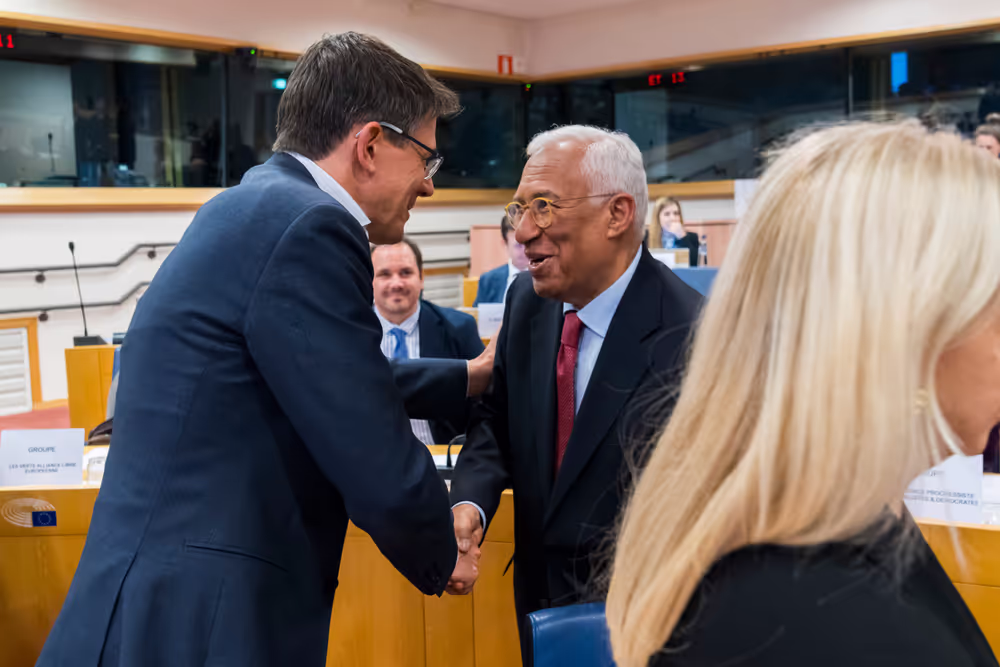 Meeting of the EP Conference of Presidents in the presence of Antonio COSTA, President of the European Council