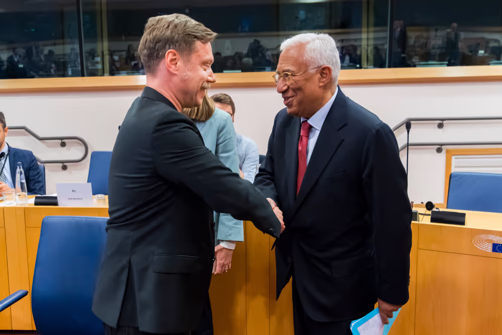Meeting of the EP Conference of Presidents in the presence of Antonio COSTA, President of the European Council