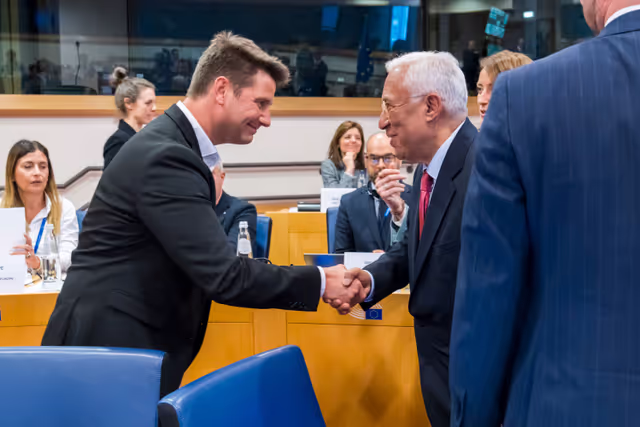 Suriet 5: Meeting of the EP Conference of Presidents in the presence of Antonio COSTA, President of the European Council