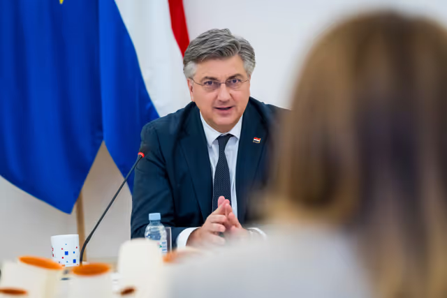 Official visit by Roberta METSOLA, EP President to Zagreb (Croatia) - Meeting with Andrej PLENKOVIĆ, Croatian Prime Minister