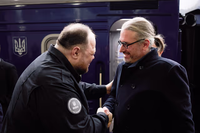 Ceremony commemorating the third anniversary of the liberation in Bucha (Ukraine) and Bucha Summit