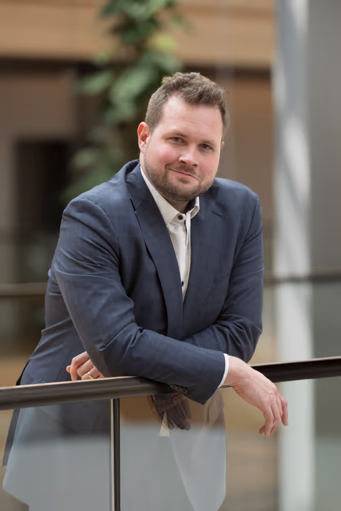 Anders Primdahl VISTISEN in the EP in Strasbourg
