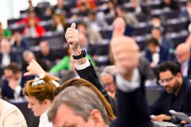 Fotogrāfija 10: EP Plenary session - Voting session