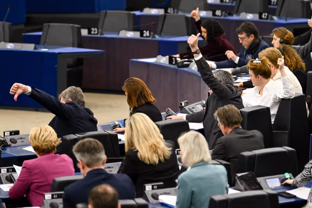 Fotogrāfija 9: EP Plenary session - Voting session
