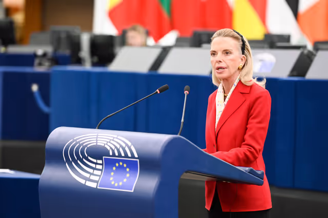 Снимка 12: EP Plenary session - Crackdown on democracy in Türkiye and the arrest of Ekrem İmamoğlu