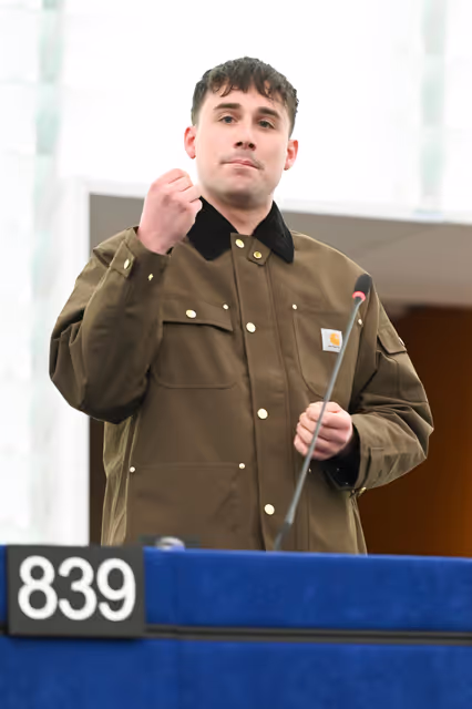 Снимка 4: EP Plenary session - Crackdown on democracy in Türkiye and the arrest of Ekrem İmamoğlu