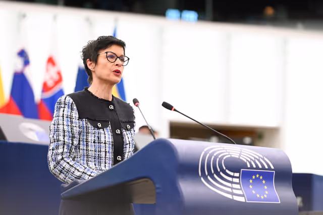 Снимка 2: EP Plenary session - Crackdown on democracy in Türkiye and the arrest of Ekrem İmamoğlu