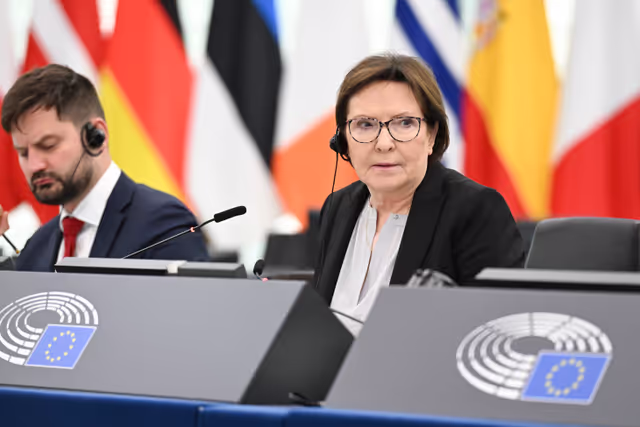 Nuotrauka 13: EP Plenary session - Dramatic situation in Gaza and the need for an immediate return to the full implementation of the ceasefire and hostage release agreement