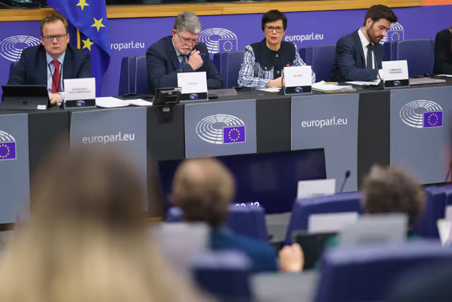 Fotó 1: AFET Working group on Western Balkans  - Exchange of views with Marta Kos, Commissioner for Enlargement on the state of play of the enlargement process with regard to Albania, Bosnia and Herzegovina, Kosovo, Montenegro, North Macedonia, and Serbia