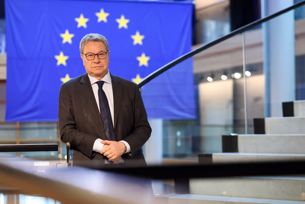 Carlo CICCIOLI in the EP in Strasbourg
