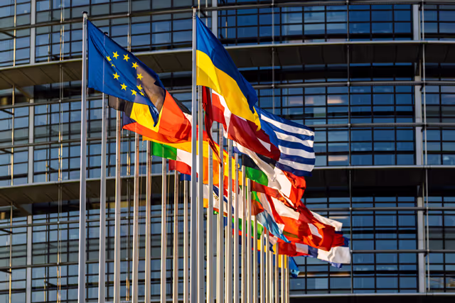 Foto 14: Outside view of the EP headquarters in Strasbourg
