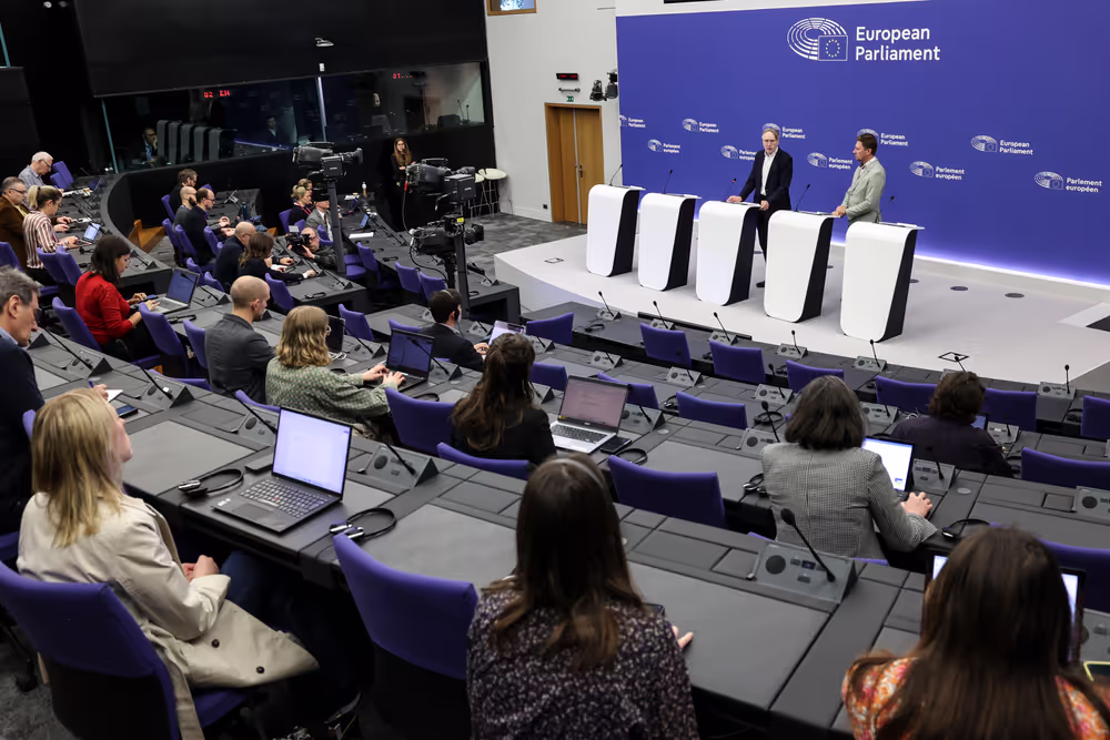 Press conference on International Trade, on New tariffs imposed by Trump administration