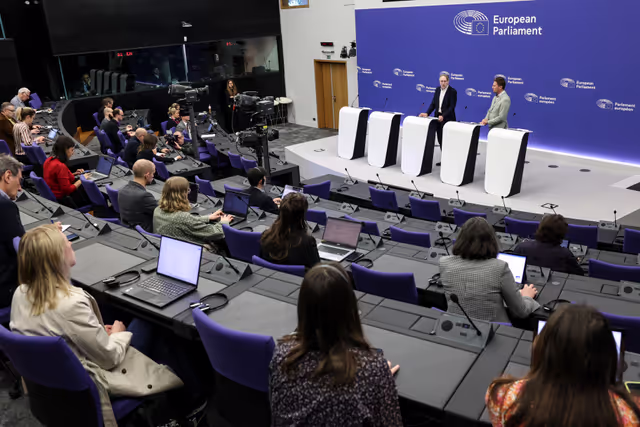 Foto 20: Press conference on International Trade, on New tariffs imposed by Trump administration