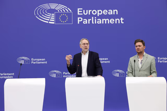 Foto 2: Press conference on International Trade, on New tariffs imposed by Trump administration