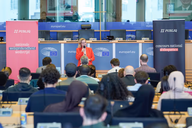 Fotografia 1: Belgian Public Speaking Contest .