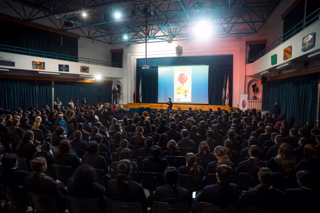 Fotografie 4: Roberta METSOLA, EP President visit to Malta - Visit to St Dorothy’s Senior School