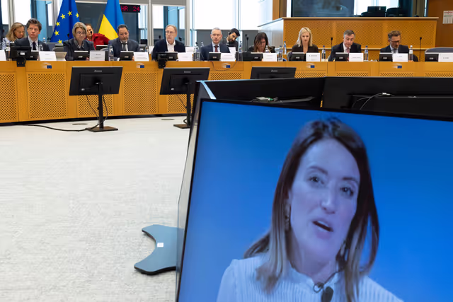 Снимка 38: Extraordinary meeting of the Conference of Committee Chairs - Second Inter-Committee Meeting of the European Parliament and the Verkhovna Rada of Ukraine