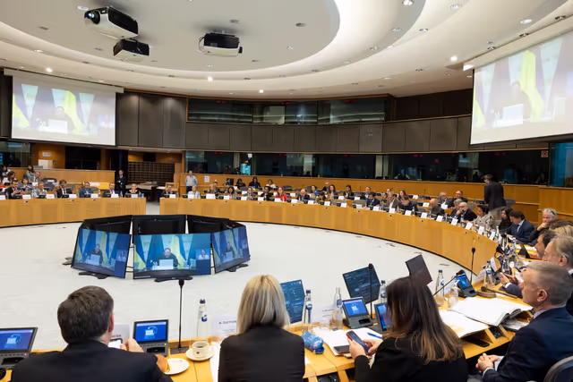 Снимка 36: Extraordinary meeting of the Conference of Committee Chairs - Second Inter-Committee Meeting of the European Parliament and the Verkhovna Rada of Ukraine