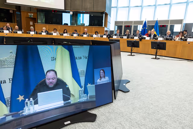 Снимка 35: Extraordinary meeting of the Conference of Committee Chairs - Second Inter-Committee Meeting of the European Parliament and the Verkhovna Rada of Ukraine