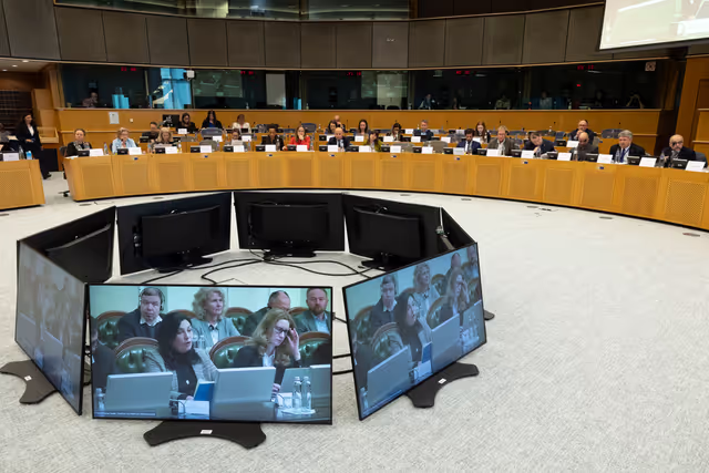 Снимка 9: Extraordinary meeting of the Conference of Committee Chairs - Second Inter-Committee Meeting of the European Parliament and the Verkhovna Rada of Ukraine