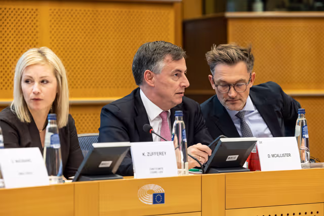 Снимка 19: Extraordinary meeting of the Conference of Committee Chairs - Second Inter-Committee Meeting of the European Parliament and the Verkhovna Rada of Ukraine