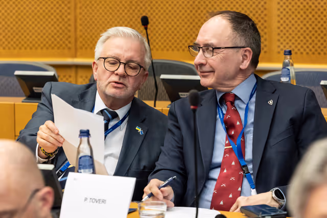 Снимка 20: Extraordinary meeting of the Conference of Committee Chairs - Second Inter-Committee Meeting of the European Parliament and the Verkhovna Rada of Ukraine