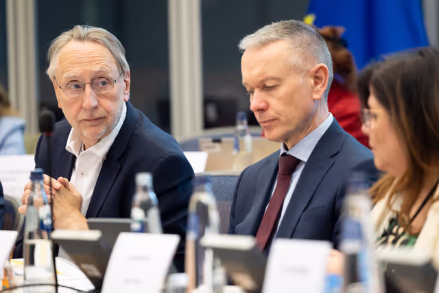 Снимка 11: Extraordinary meeting of the Conference of Committee Chairs - Second Inter-Committee Meeting of the European Parliament and the Verkhovna Rada of Ukraine
