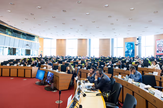 Fotografie 3: ENVI - Exchange of views with Jessika Roswall, Commissioner responsible for Environment, Water Resilience and a Competitive Circular Economy, as part of the structured dialogue