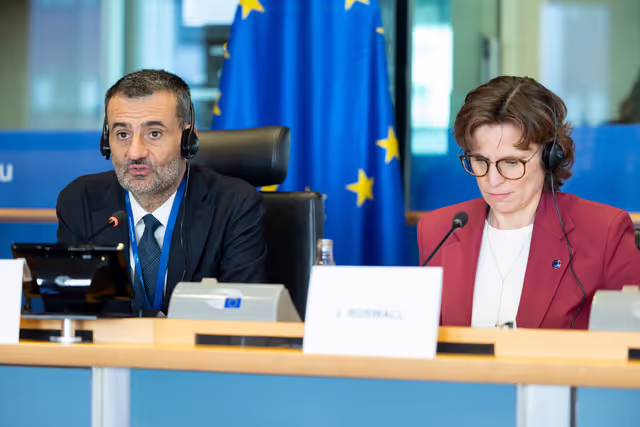Fotografie 21: ENVI - Exchange of views with Jessika Roswall, Commissioner responsible for Environment, Water Resilience and a Competitive Circular Economy, as part of the structured dialogue