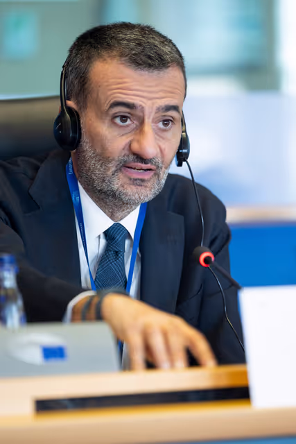 Fotografie 9: ENVI - Exchange of views with Jessika Roswall, Commissioner responsible for Environment, Water Resilience and a Competitive Circular Economy, as part of the structured dialogue