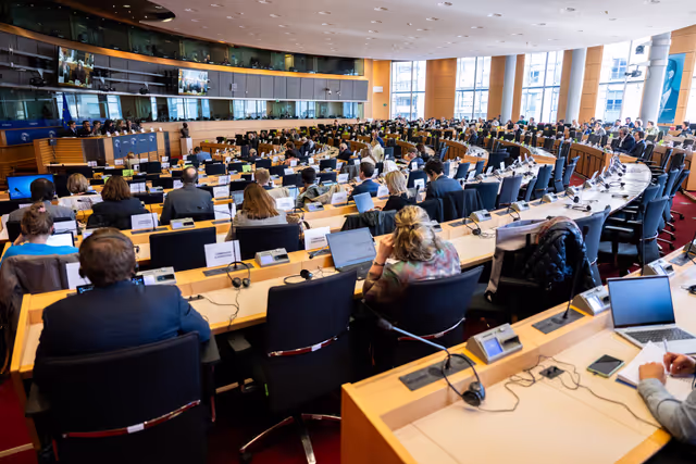 Foto 5: ECON ENVI - Exchange of views with Maria Luís Albuquerque, Commissioner for Financial Services and the Savings and Investments Union, on the draft Commission Delegated Regulation