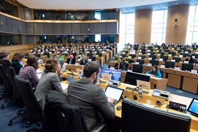 Photo 14: EMPL Exchange of view with Teresa Ribera Commissioner for a Clean, Just and Competitive Transition)