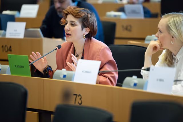 Photo 4: EMPL Exchange of view with Teresa Ribera Commissioner for a Clean, Just and Competitive Transition)