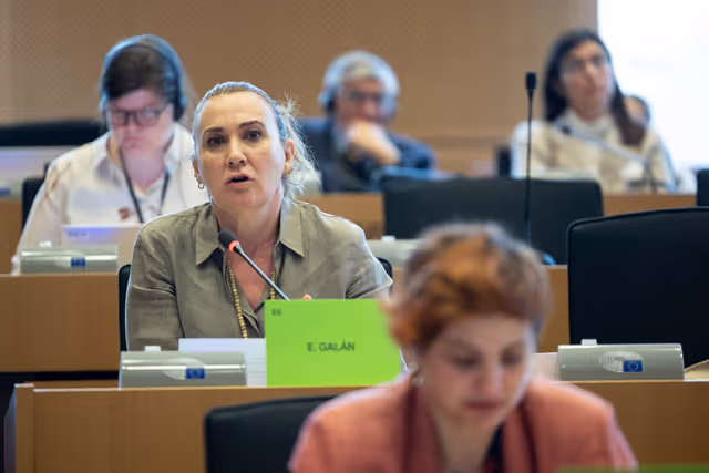 Photo 3: EMPL Exchange of view with Teresa Ribera Commissioner for a Clean, Just and Competitive Transition)