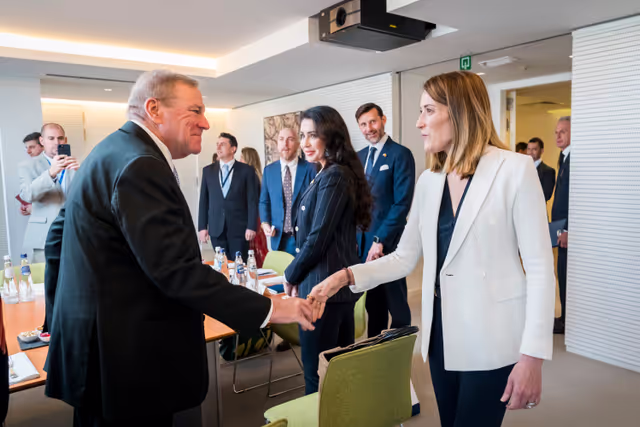 Foto 10: Roberta METSOLA, EP President receives a delegation from the US Congress