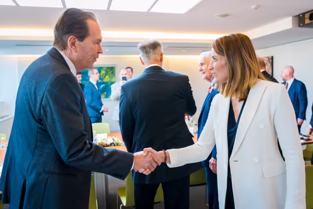 Foto 8: Roberta METSOLA, EP President receives a delegation from the US Congress