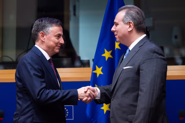 Foto 31: AFET D-ME joint meeting - Exchange of views with Filip Ivanović, Deputy Prime Minister of Montenegro for Foreign and European Affairs