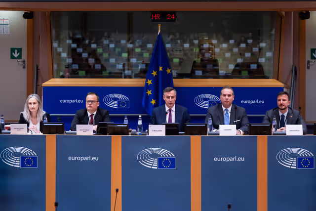 Foto 26: AFET D-ME joint meeting - Exchange of views with Filip Ivanović, Deputy Prime Minister of Montenegro for Foreign and European Affairs