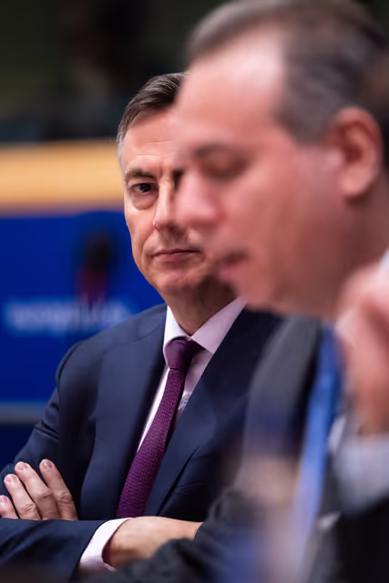 Foto 24: AFET D-ME joint meeting - Exchange of views with Filip Ivanović, Deputy Prime Minister of Montenegro for Foreign and European Affairs