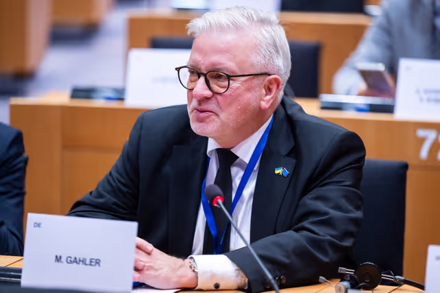 Foto 17: AFET D-ME joint meeting - Exchange of views with Filip Ivanović, Deputy Prime Minister of Montenegro for Foreign and European Affairs