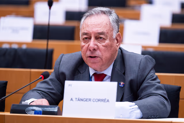 Foto 14: AFET D-ME joint meeting - Exchange of views with Filip Ivanović, Deputy Prime Minister of Montenegro for Foreign and European Affairs