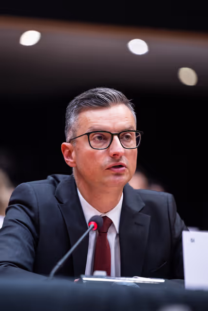 Foto 9: AFET D-ME joint meeting - Exchange of views with Filip Ivanović, Deputy Prime Minister of Montenegro for Foreign and European Affairs