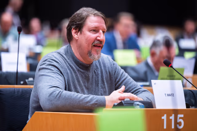 Foto 1: AFET D-ME joint meeting - Exchange of views with Filip Ivanović, Deputy Prime Minister of Montenegro for Foreign and European Affairs